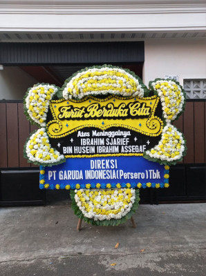 Papan Bunga Duka di Pinang Mancung